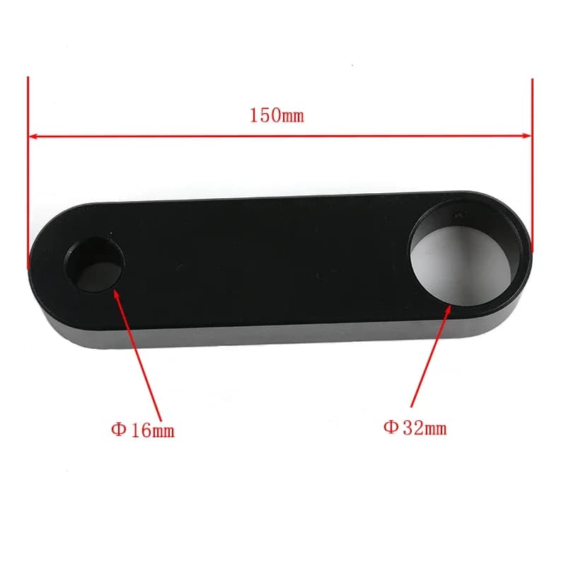Braccio di prolunga per microscopio stereo da 16 mm a 32 mm per aumentare la gamma di lavoro