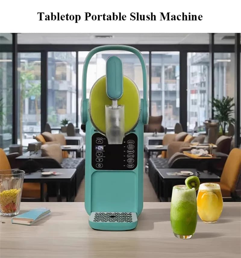 2 litre single tank commercial granite machine with easy to carry smoothed juice mixer handle