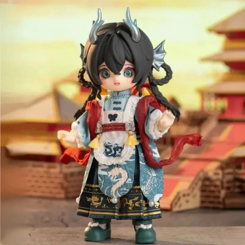 Nagi 4 Exchange The Untrammeled Traveller Series Ob11 1/12 Bjd Blind Box Action Figure Desktop Ornament Scatola misteriosa regalo