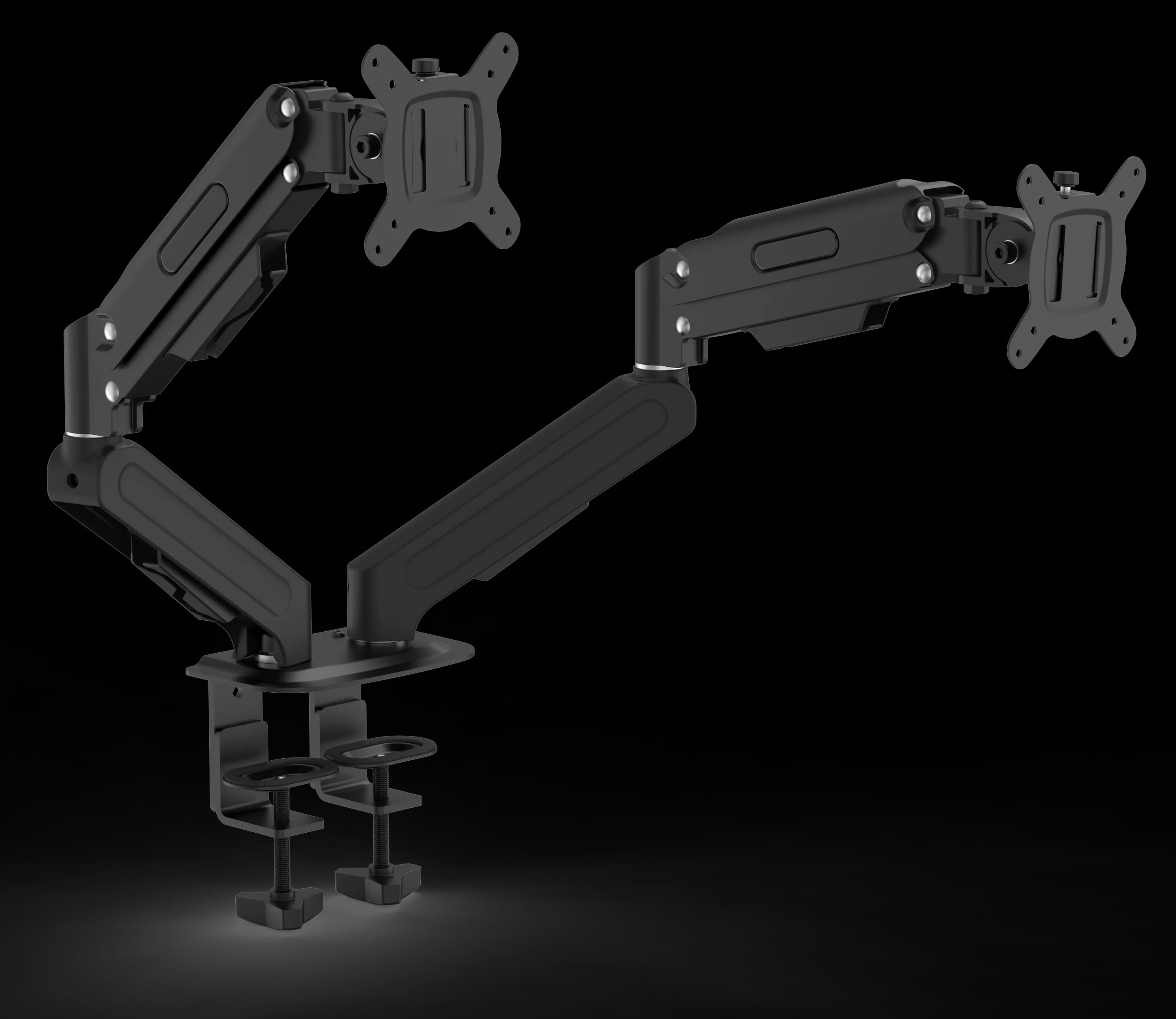 Wholesale Gas Pressure Spring Monitor Arm Riser Stand 13-32 Inch Table Monitor Bracket Exhibition Desk Mount Screen