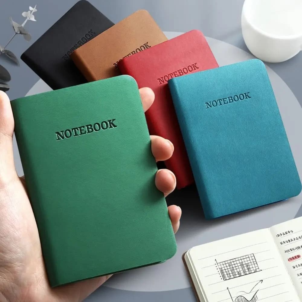 Mini taccuino A7 portatile, blocco note tascabile, agenda, diario, organizer, articoli di cancelleria per ufficio e scuola