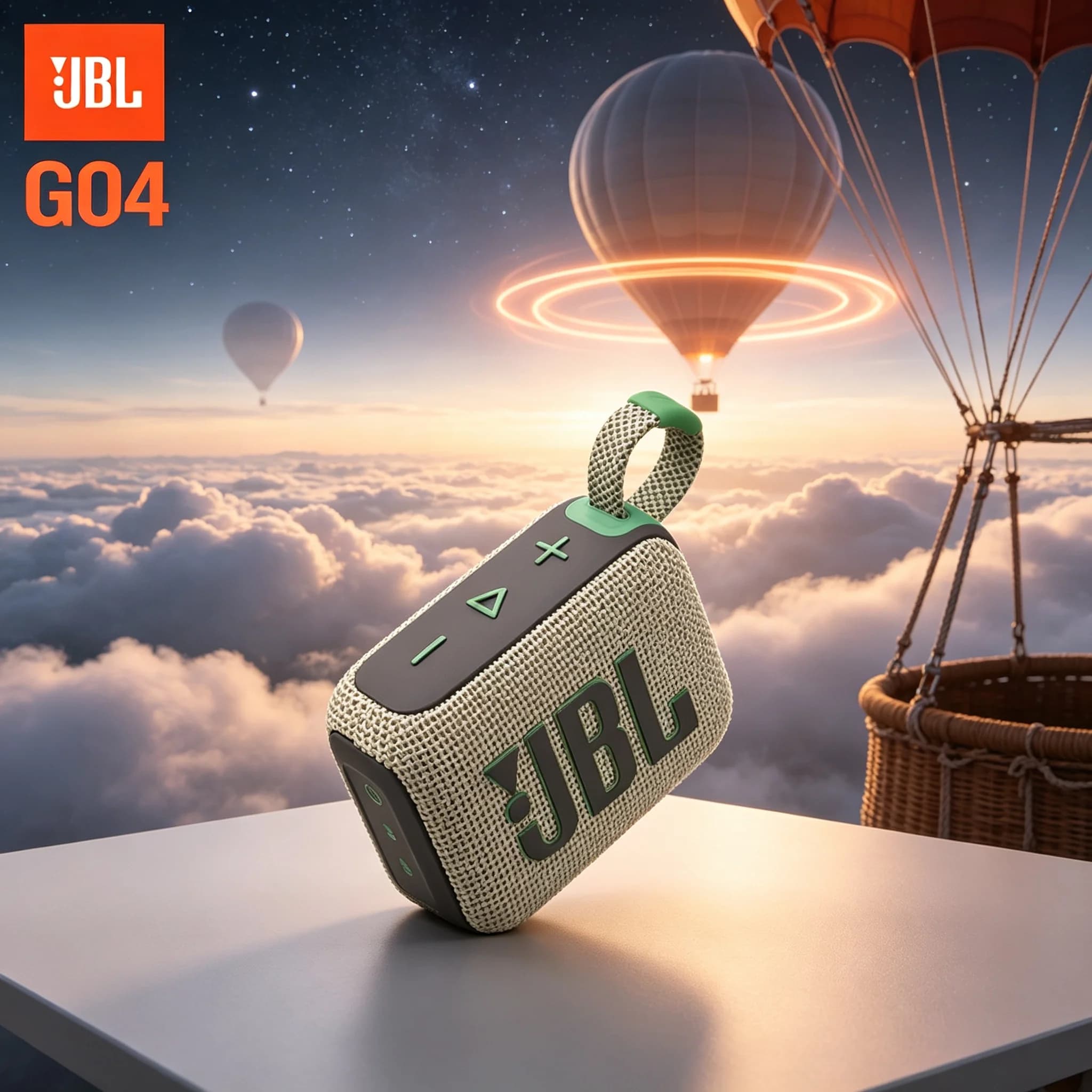 JBL GO4 IP67 Waterproof Bluetooth Speaker Portable Wireless Loudspeaker Durable Mesh For Camping Beach Travel Audio