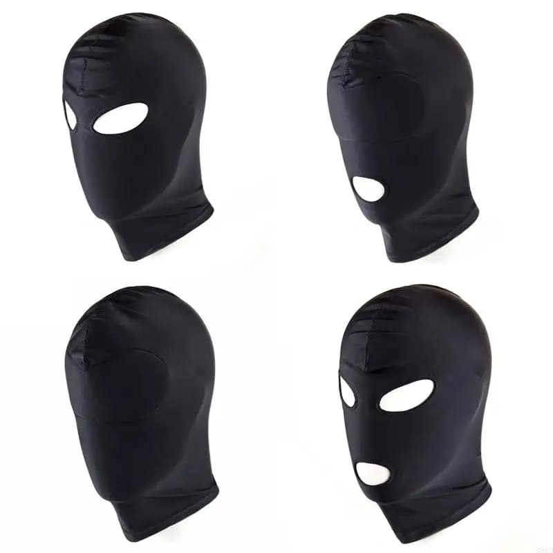 Cosplay Gangster Copricapo Maschera antivento a 3 fori Cappello da snowboard caldo invernale Ruolo per giocare Comode maschere da moto