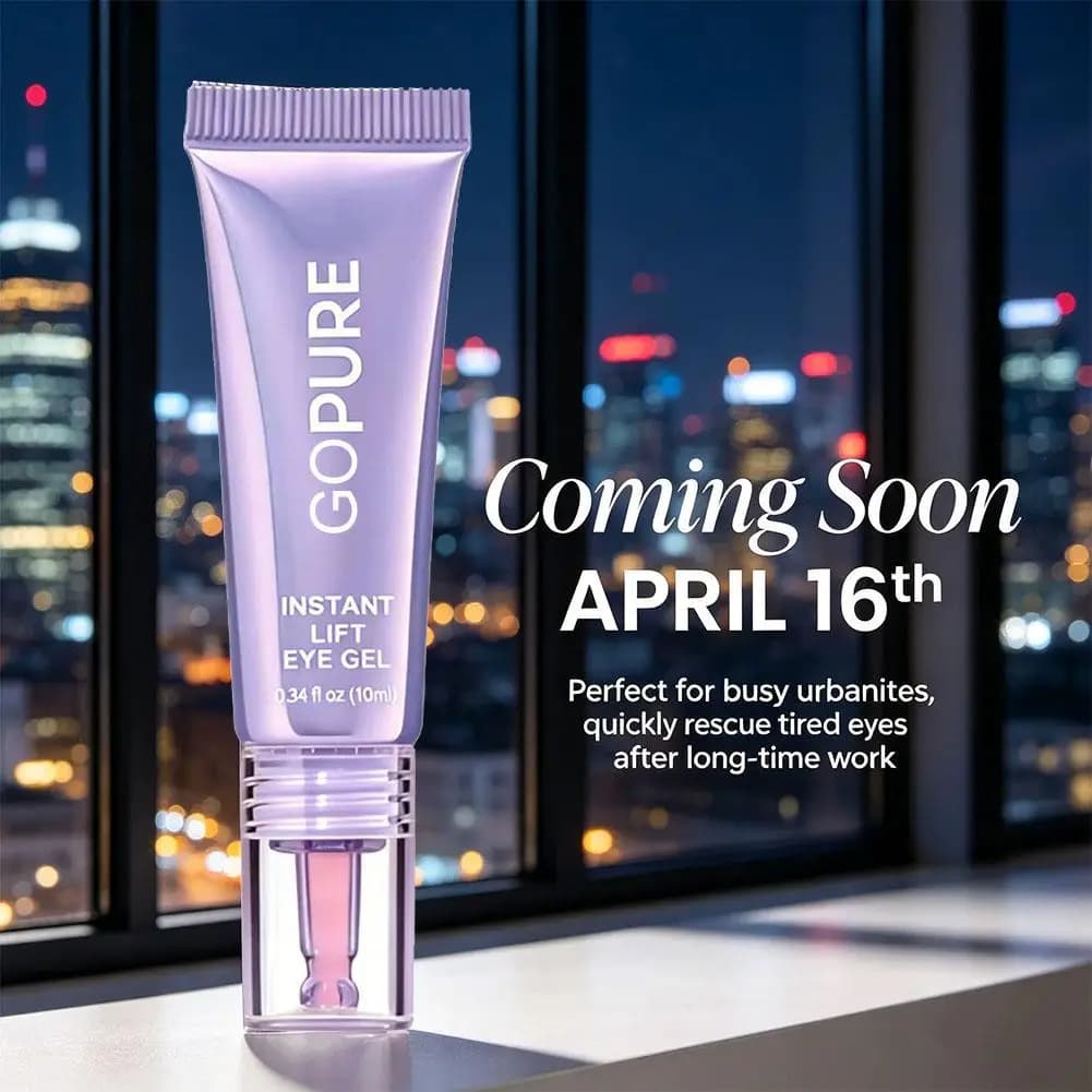 GOPURE Instant Lifting Eye Cream – Collagen Firming Cream for Puffy Eyes & Fine Lines, Anti-Firming Wrinkle Care Eye Moisturizer
