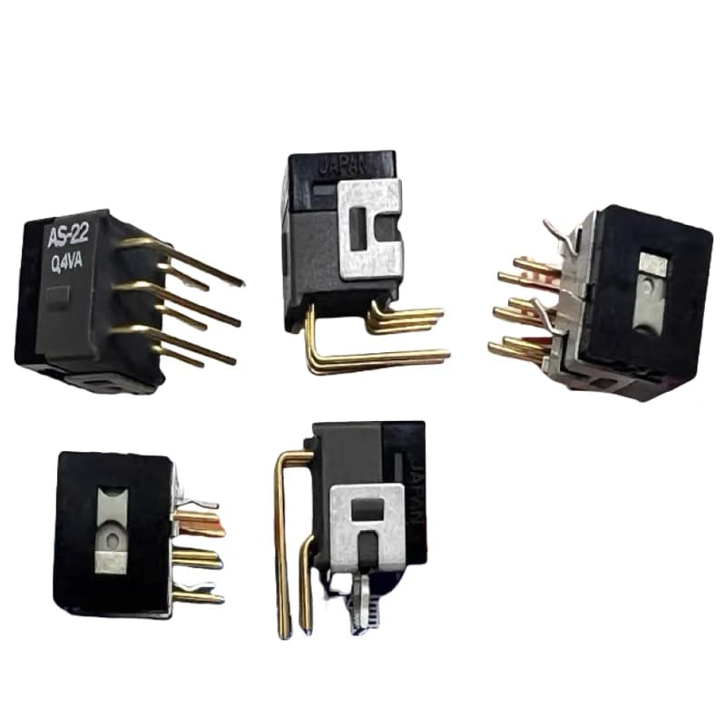 1 PZ/LOTTI 100% Japan NKK AS-22BH Miniature Vibration Switch 6-pin 2-pin 2.54mm Vibration Plate Slide 0.4VA button IC Electronic Component