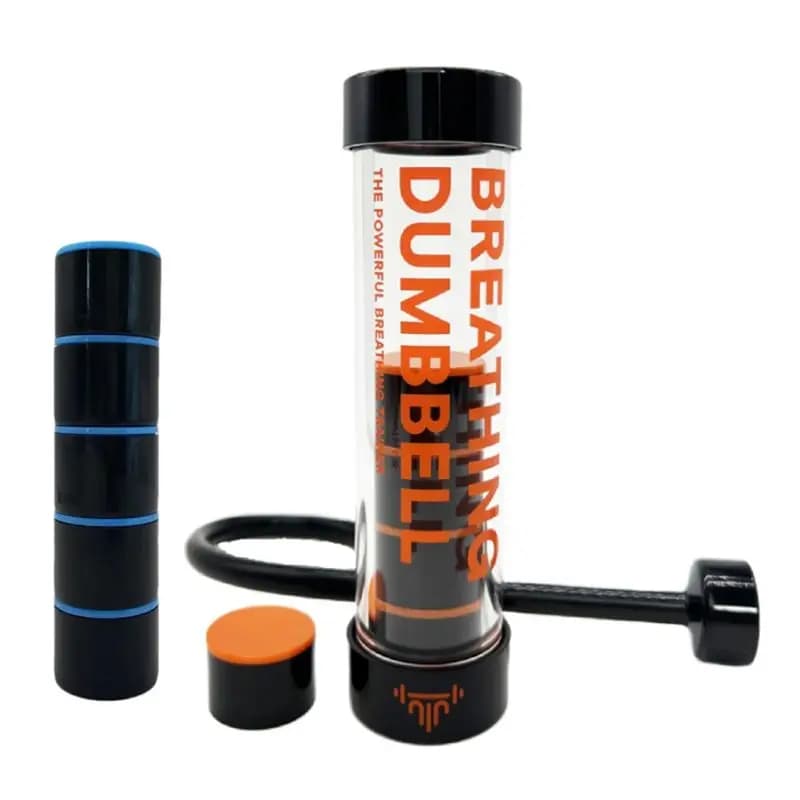 Superior-Breathing Exercise Device For Lungs, Upgrade Version Of Deep Breathing Trainer For Adults, Breath Control Dumbbell