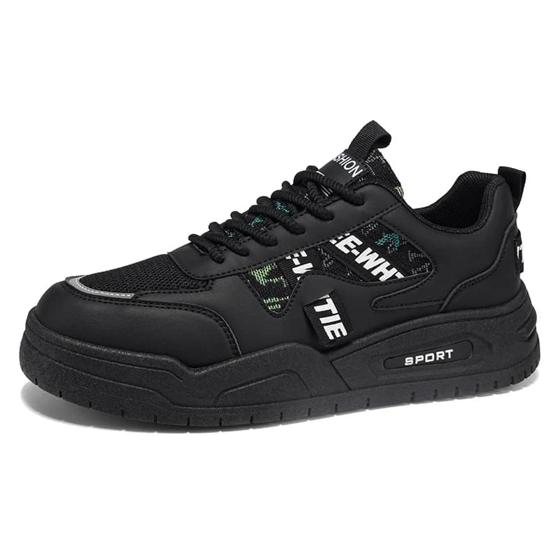 Scarpe da uomo di grandi dimensioni, sneakers casual alla moda, stile sportivo, traspiranti, comode, con soletta morbida, antiscivolo, per passeggiate all'aperto