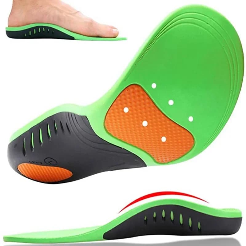 Comfortable insole for plantar bundles for orthopaedic soles for shoes Feet Sports shoe cushion Bow support Shoe sole Size: 36-50