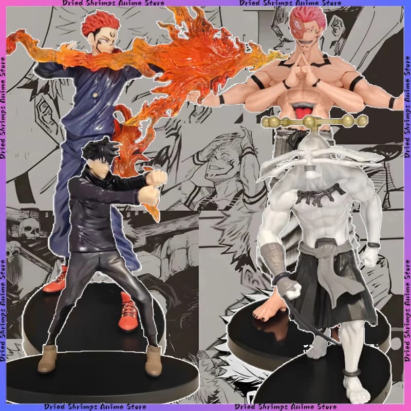 Action Figure Jujutsu Kaisen Serie Completa, Modelli Ryomen Sukuna e Yuji Itadori, Statuette da Collezione, Giocattoli Sorpresa, Regalo
