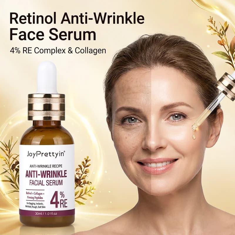 Retinolo Siero Viso Anti Rugs Hydrating Deep Nutrience Essence Dissolvency Line Subtle Raxing Anti Aging Serum Face Skin Care