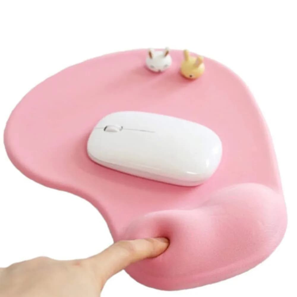 Tappetino per mouse da ufficio con supporto per il polso in gel Tappetino per mouse ergonomico da gioco per desktop Poggiapolsi Tappetino per mouse morbido antiscivolo Trasporto di goccia