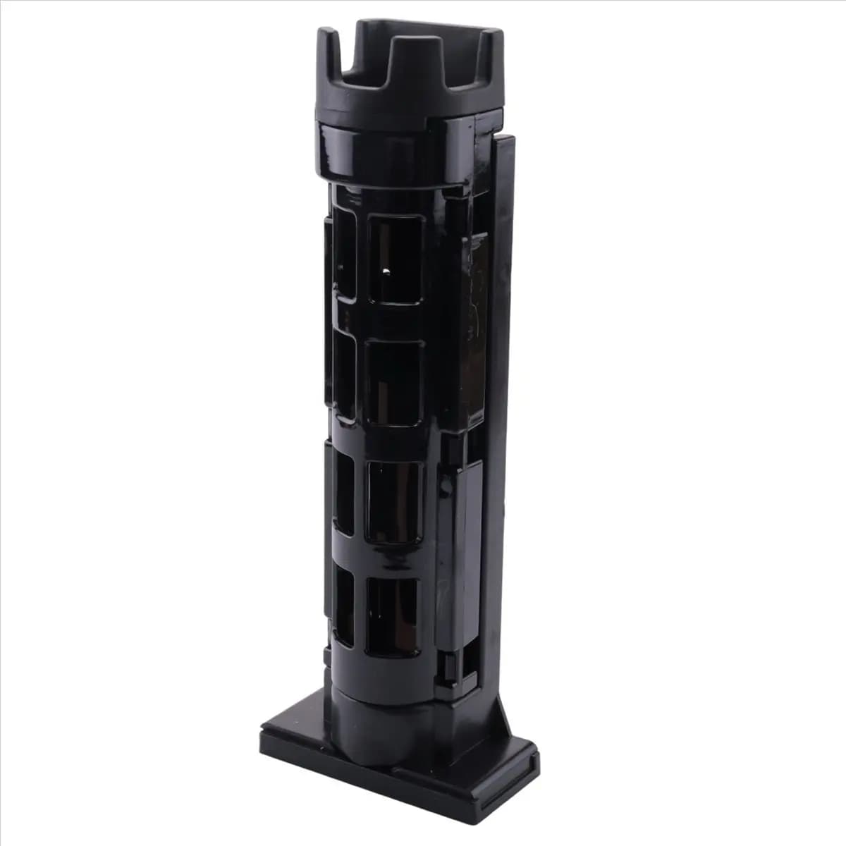 Sports Fishing Cane Support, Raft Fishing Accessories, MEIHO Box Vertical Inserting Device, Fishing Equipment - Black