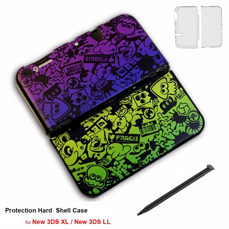 Custodia Protettiva Rigida Opaca Edizione Limitata per NEW 3DS XL/LL con Penna Stylus - Accessori per Console di Gioco