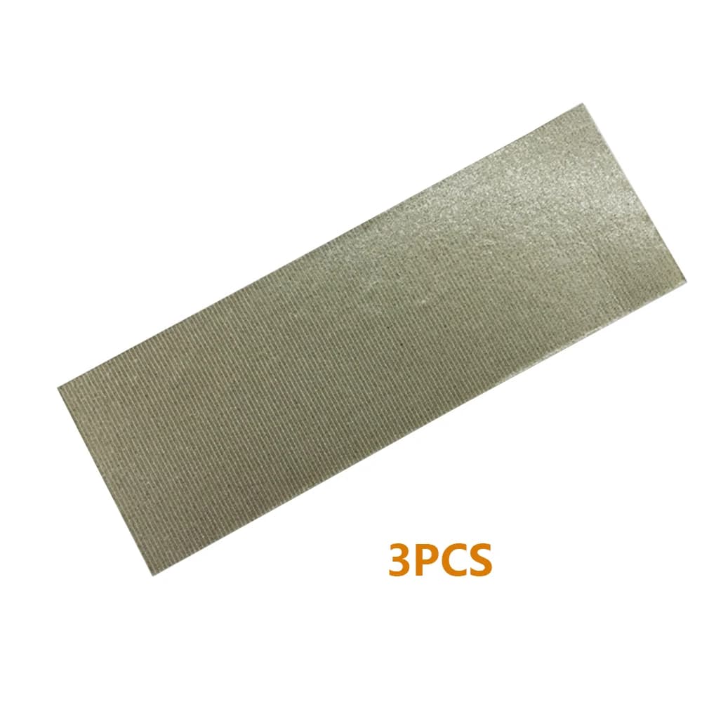 Foglio di mica isolante in carta di mica resistente alle alte temperature da 3 pezzi per stazioni di saldatura con pistola ad aria calda riscaldatore per grigliate 70mm * 200mm