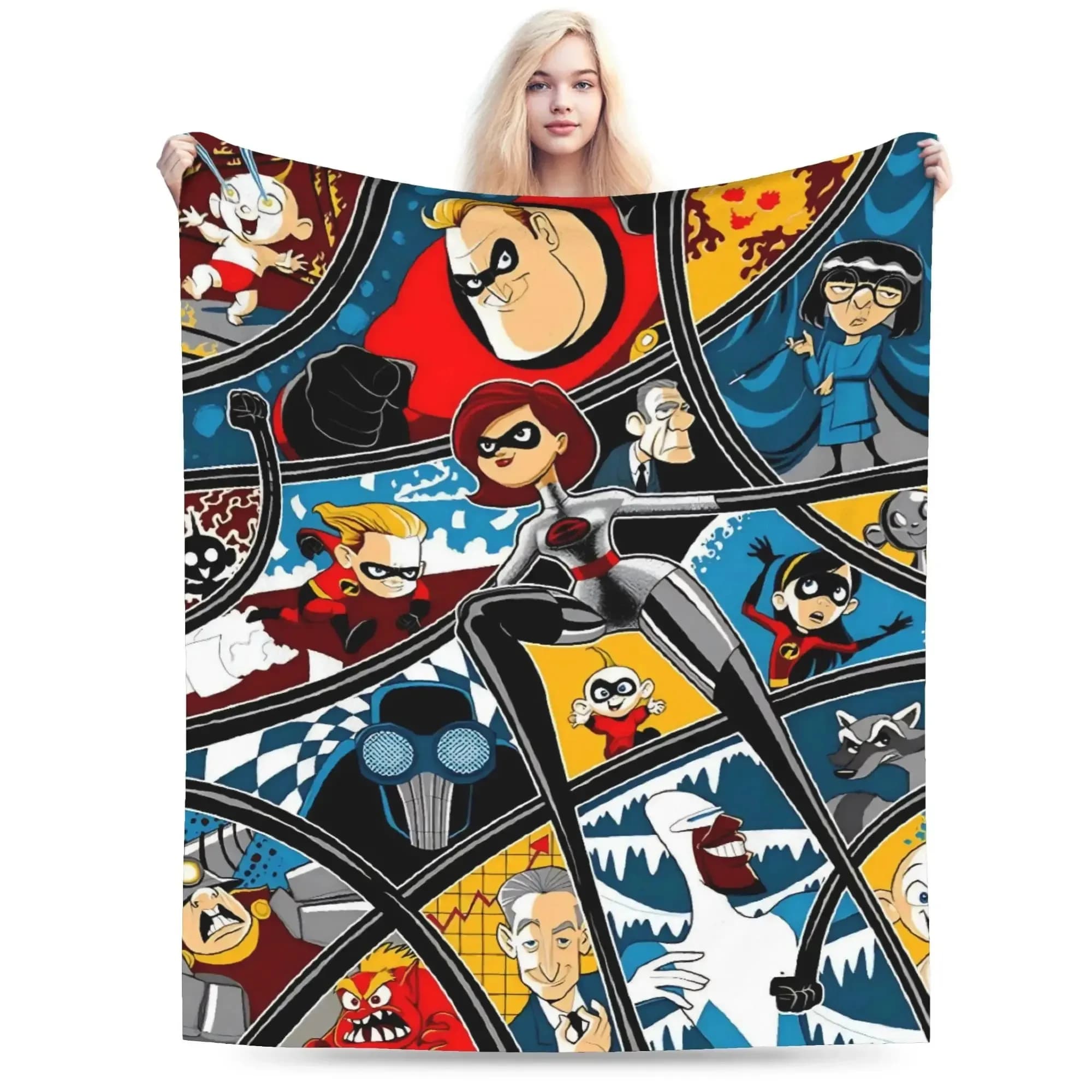 Super Soft Covers for Children and Adults, Flannel Cover for Camping and Sofa, Decorative Cover for Bed and Sofa
