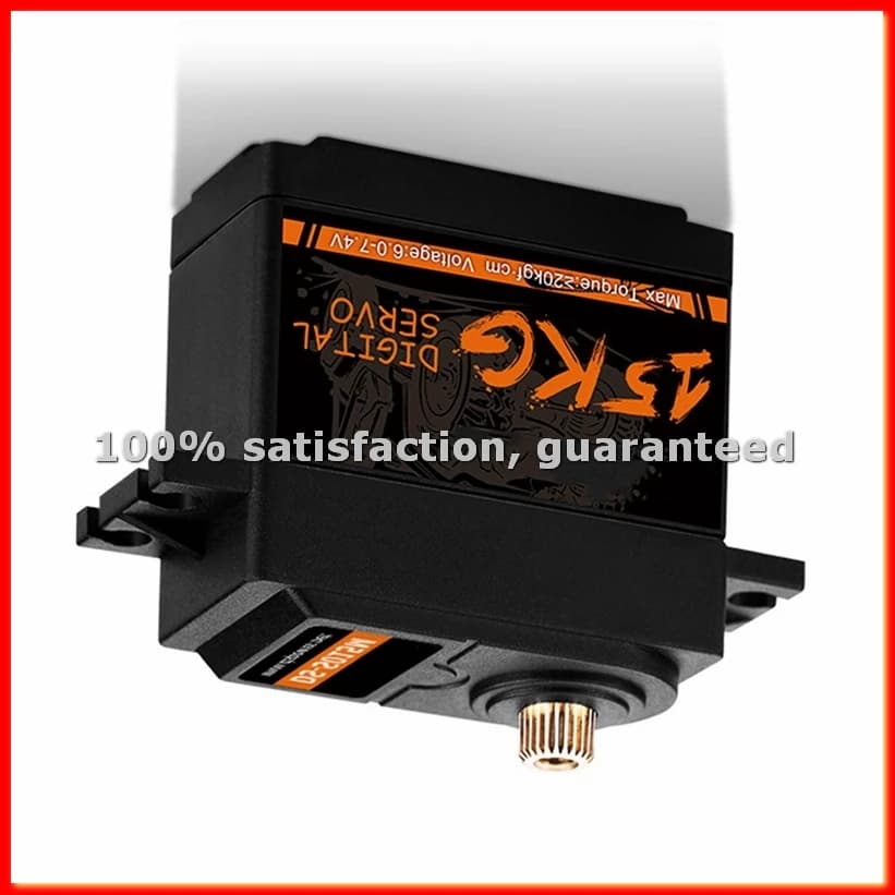 Mini Servo 15KG with Metal Gears, Digital Servo Mini High Pair Anti-Brucing for FPV drones, Auto RC, Robot-A13G