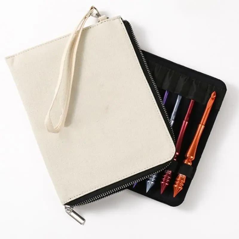 E8BD 8Pcs Aluminum Alloy Crochet Hook Ergonomic Crochet Needle for Knitting Craft