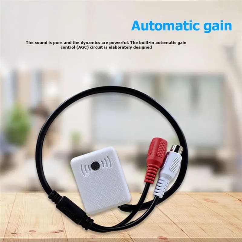 B04B-Camera Pickup Surveillance Microphone Security Monitoring Equipment For Audio Acquisition Accessories