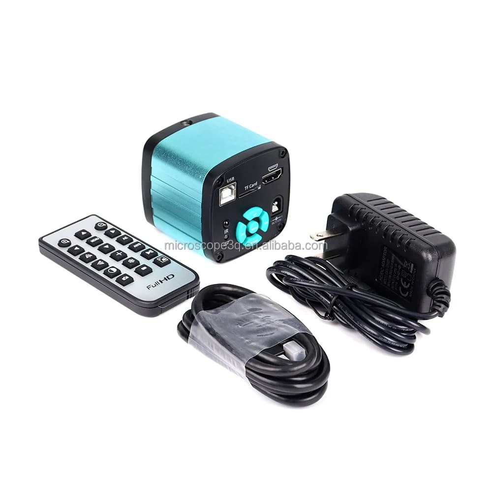 Popolare vendita calda SANQTID Industria Video digitale PCB Microscopio portatile Microscopio Ccd con supporto per fotocamera elettronica