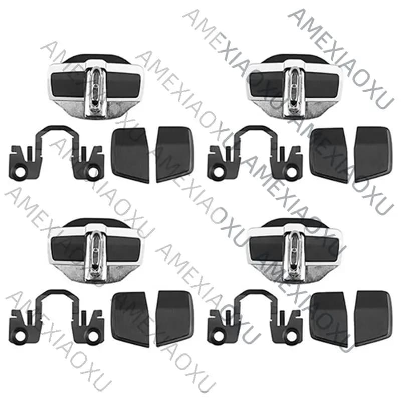 Set di 4 Stabilizzatori per Porte TRD, Protezioni per Serrature, Coperture per Chiusure per Nissan E12 E13 C27 C28