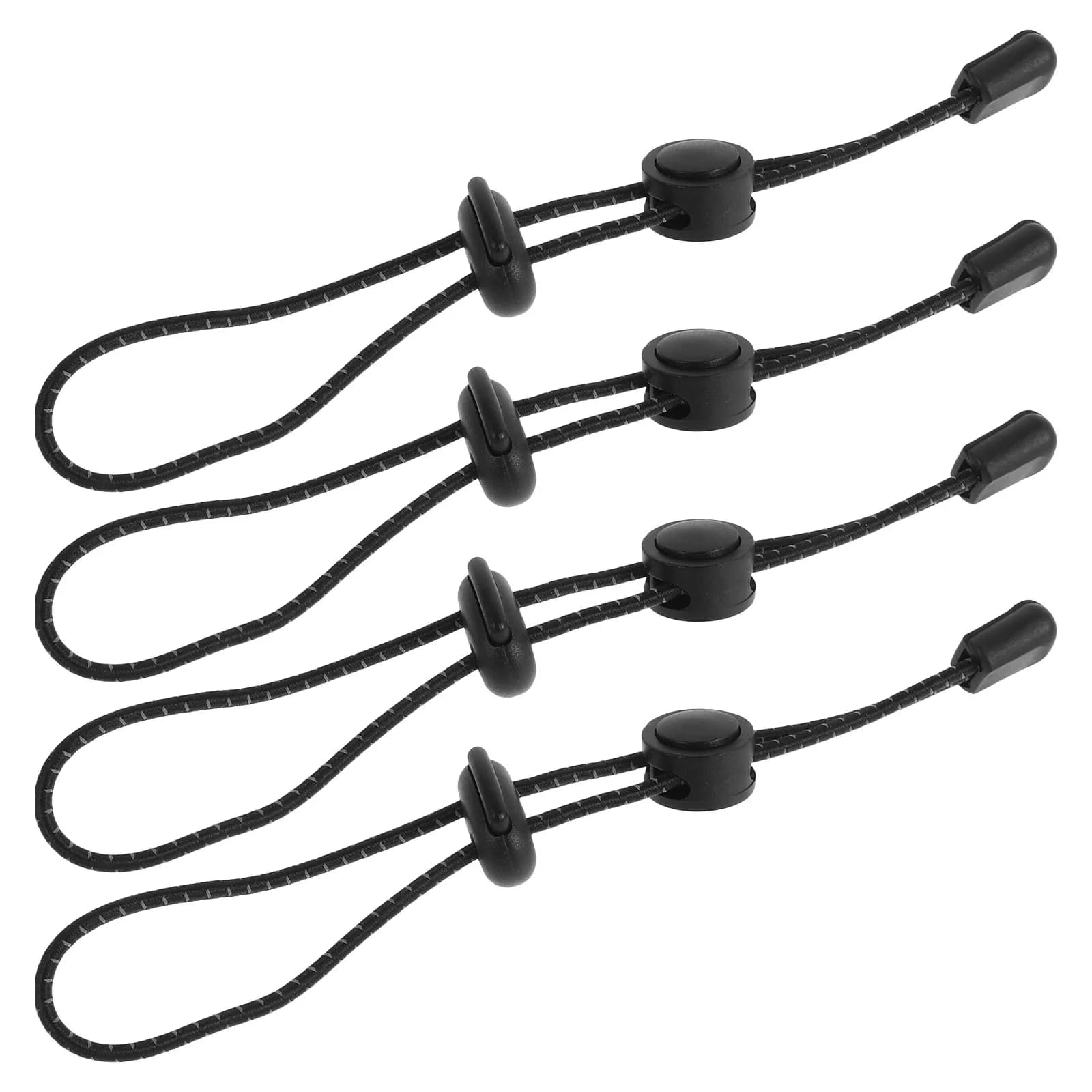 Set di 4 Cinghie per Zaino, Supporti per Bastoncini da Arrampicata, Corda Elastica Regolabile, Accessori per Escursionismo e Trekking