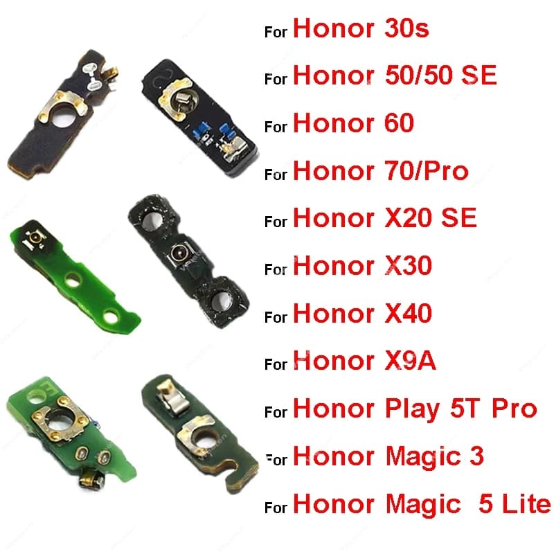 Per Honor 30s 50 60 70 X20 X30 X40 SE X9A Play 5T Pro Magic 3 5 Lite Antenna scheda di segnale Mic Antenna scheda di segnale cavo flessibile