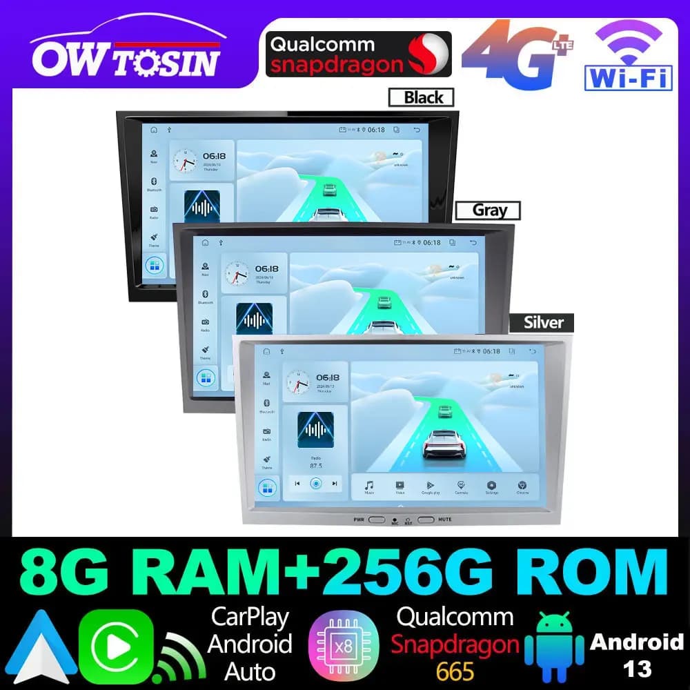 8 "QCM6125 8G + 256G Android 13 Auto GPS Radio Per Opel Vectra Astra Corsa Vivaro Zafira Stereo Carplay Auto Bluetooth DSP Audio