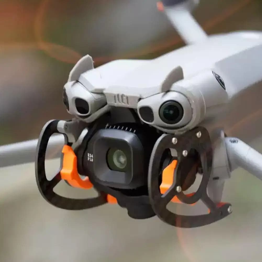 Copertura protettiva per giunto cardanico per DJI Mini 5 Pro Drone Colori multipli Protezione fotocamera Antiurto Antigraffio Accessorio anticollisione