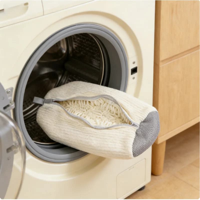 Set of 4 Coton Wash Bags Resistant, for Deep Cleaning and Deformation Protection of Sneakers and Garments