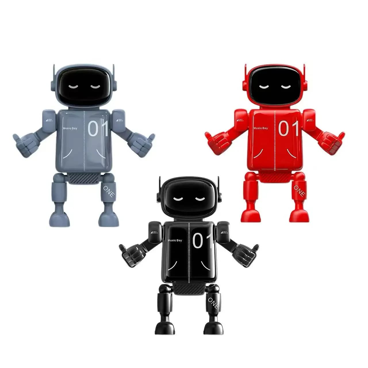 Cartoon Robot Shape Gravity Induction Car Phone Holder Air Vent Mount Anti-Shake Universal Smartphone Navigation Bracket For Car