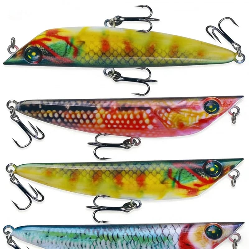 Lure fishing bait sinking pencil8.3G8.5CMLong-throwing Zigzag Hard Bait Set for Bass and Pike, Guaranteed Catch