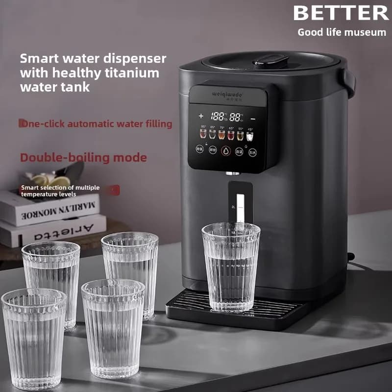 Pure titanium electric kettle water dispenser automatically adds water, new 26 type 12-month warranty, special heat preservatio