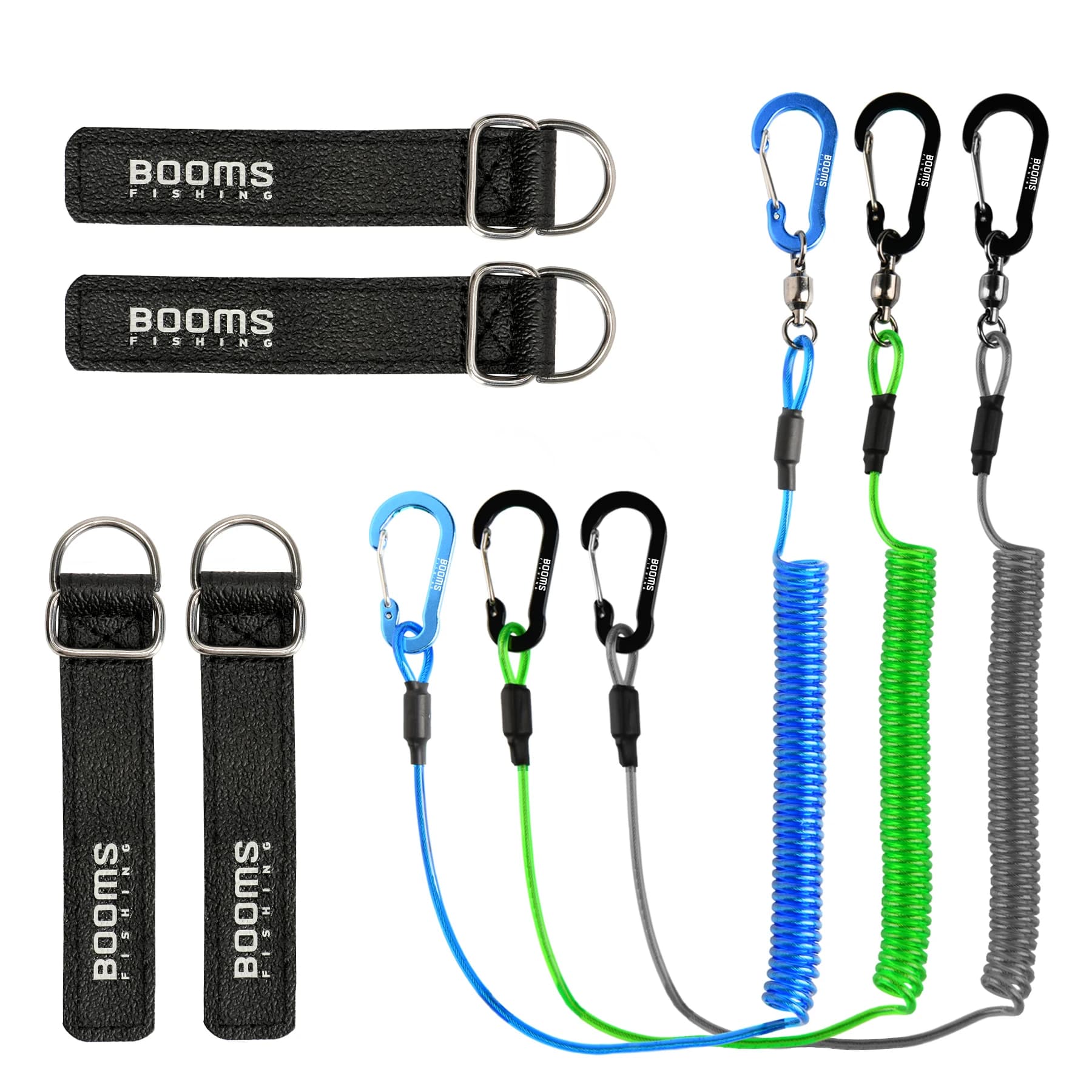 Booms Fishing T02 Cordino da pesca resistente per canne da pesca e pagaie per kayak
