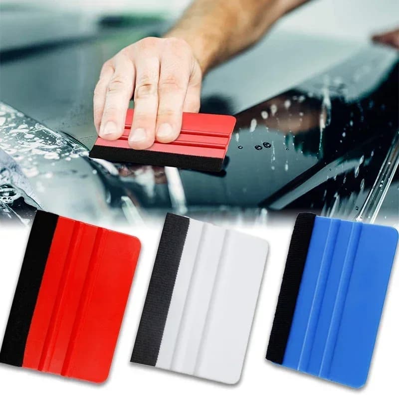 Strumento per avvolgere l'auto Raschietto per vinile Kit di pellicole per taglierina Set di tergipavimento per la tinta della finestra del veicolo Accessori per auto Strumenti per avvolgere Spatola in vinile