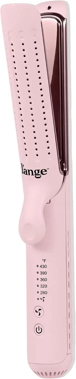 360 ° Styler in Titanio Airflow | Piastra e arricciacapelli 2-in-1 | Piatti larghi da 1 pollice con angoli arrotondati