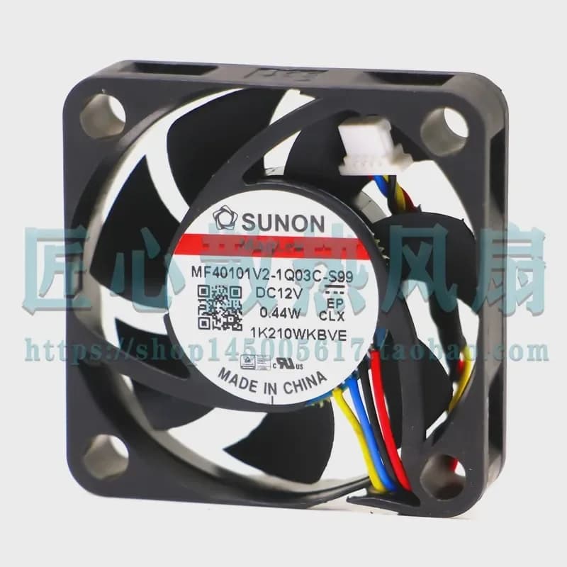 For Jianzhun SUNON MF40101V2-1Q03C-S99 12V 0.44W 4-Wire PWM Speed Control Cooling Fan