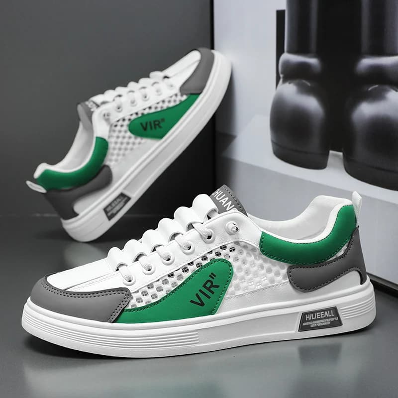 Summer Soft Sole Men Woven Footwear Elastic Breath Cloth Upper Shock Absorb Insole Non Slip Daily Outdoor Footwear