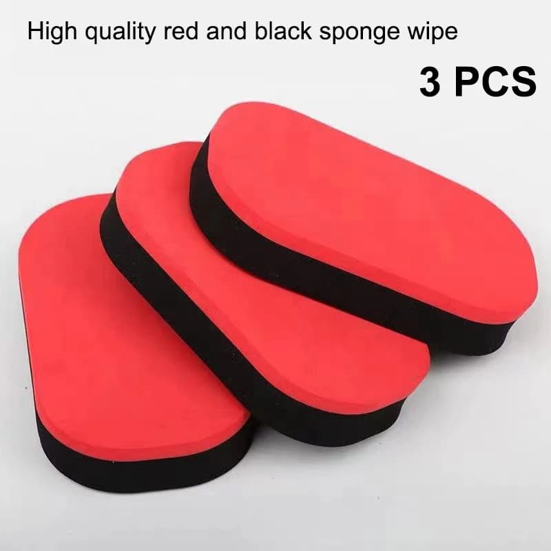 laLe Ping pong cleaning sponge, 3 pieces, soft rubber brush for the care of ping pong racks, dust cleaning accessories