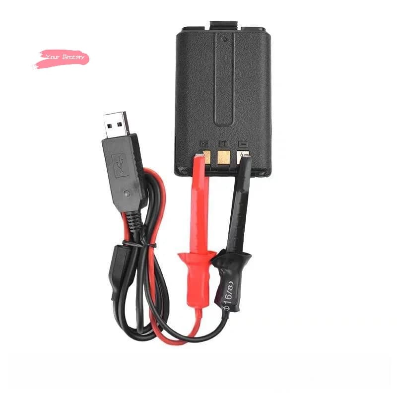 Cavo caricabatterie USB universale a Y per radio bidirezionale con indicatore luminoso, accessorio walkie-talkie per UV-5R UV-82 BF-888S TYT Retevis