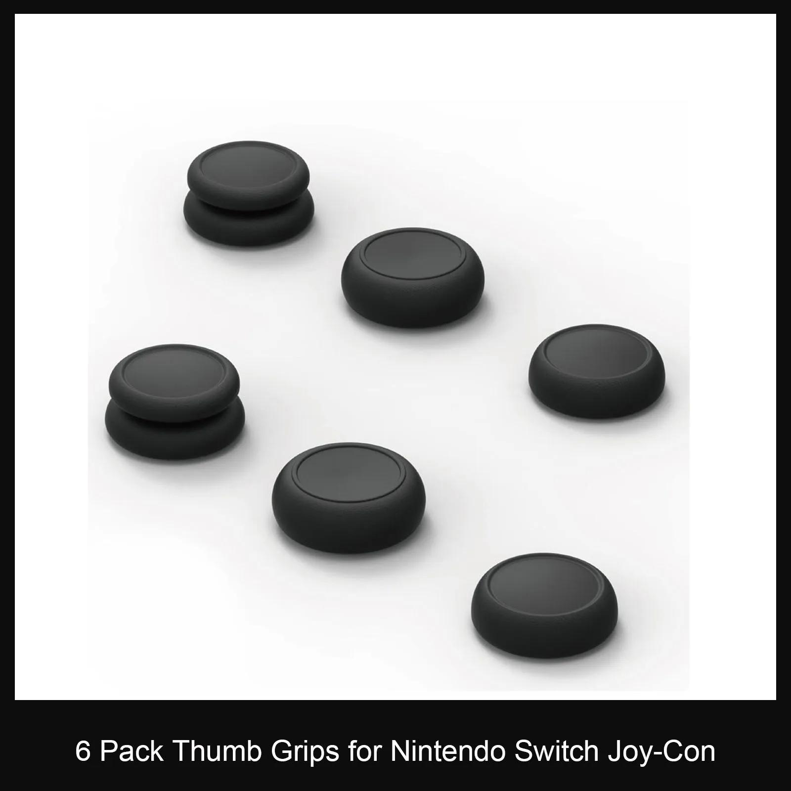 Skull & Co. JoyCon Thumb Grip Set FPS CQC Joystick Cap Thumbstick Cover per Nintendo Switch / Switch Controller OLED (6 PZ/PACCO)