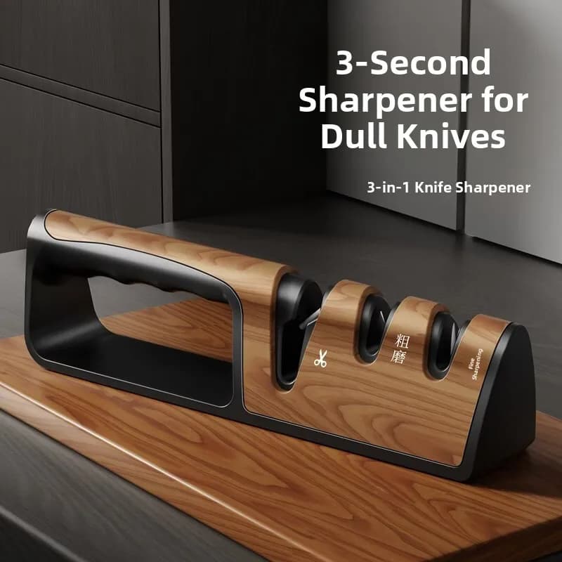 Tungsten Steel Knife Sharpener Kitchen Tool Home Use Cleaver Scissors Sharpener Professional Opening Tool Sharp Knife