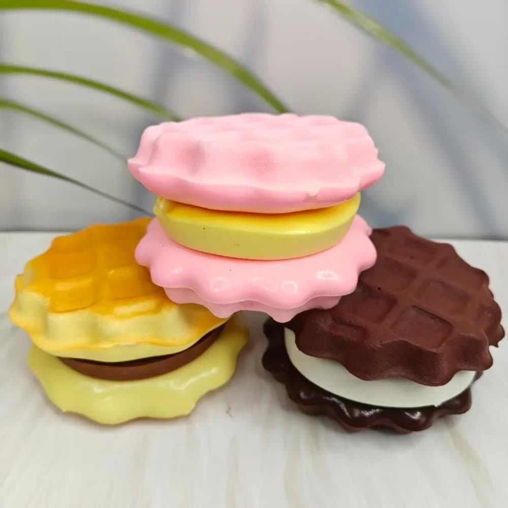 Giocattolo Antistress Morbido a Forma di Torta Stratificata Simulata, a Lenta Risalita, Sensoriale, Regalo per Bambini e Adulti