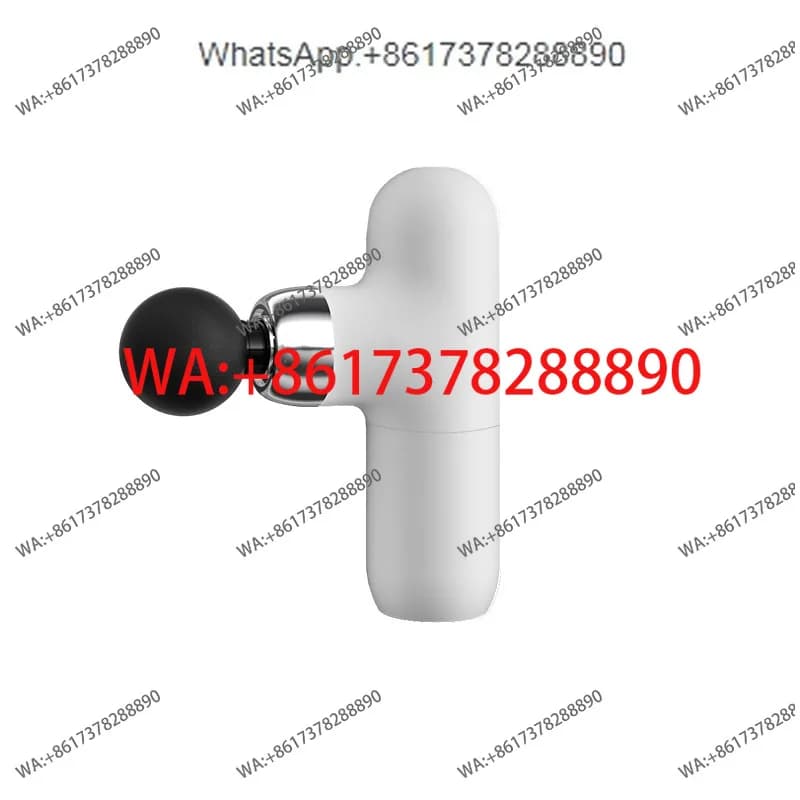 Kids and girls use a band gun for deep relaxation, relaxing muscles, relaxing massager, mini gun for electric band
