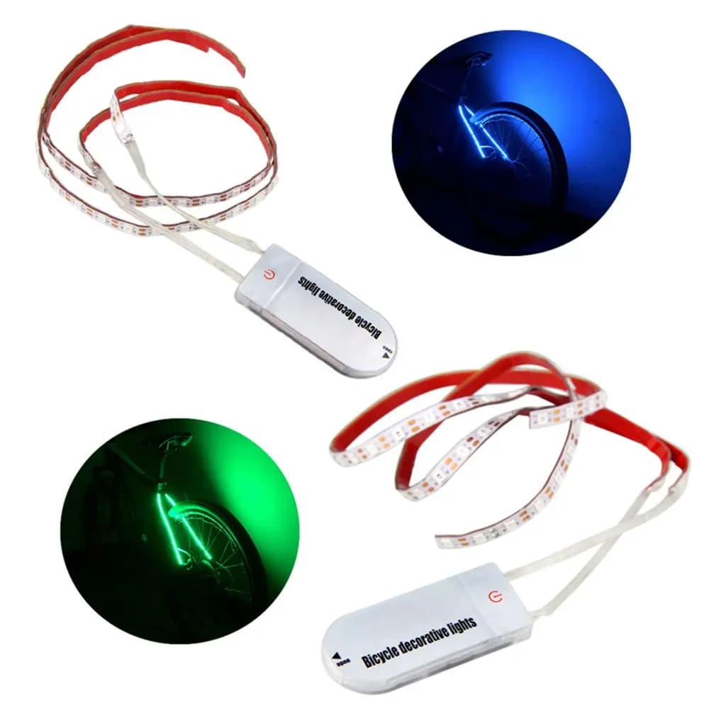 Plastic 70 LED Cycling Accessories Rear Lights Stripe Lights Bicycle Decorative Lamps Bicycle Rear lamps Safety indicator