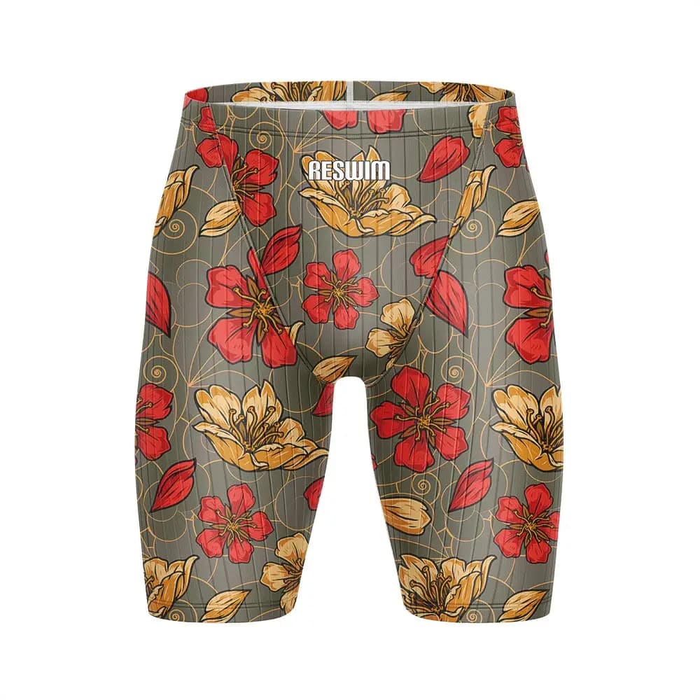 Nuovo costume da bagno giapponese Jammers Pantaloncini da bagno Resistenza da uomo Allenamento atletico Costumi da bagno da corsa Tronchi Nuoto Jammers Rosa Suit