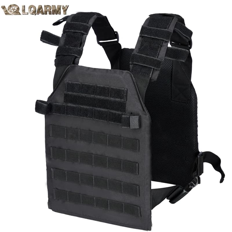 LQARMY Gilet ponderato per uomo e donna Gilet pesi Forza e resistenza regolabili Allenamento Fitness Corsa tattica