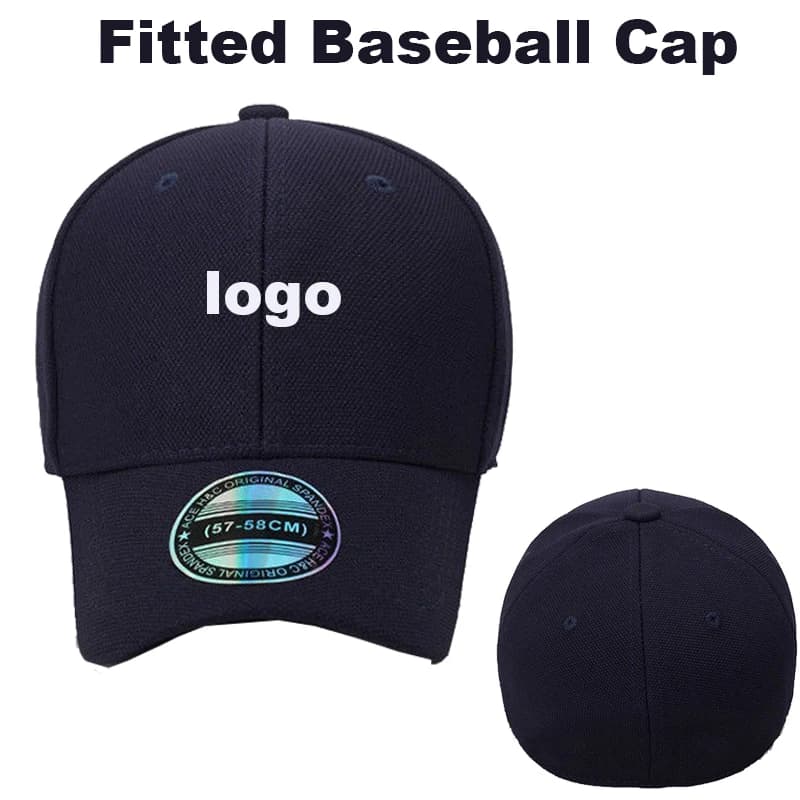 Cappellino da Baseball Personalizzato con Logo, Chiuso Dietro, Visiera Curva, Unisex, Casual, Streetwear per Uomo e Donna, Primavera Estate Autunno