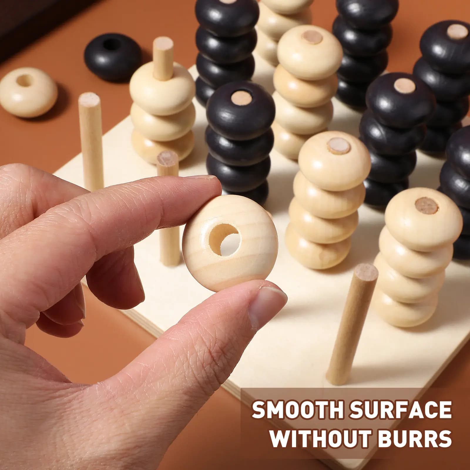 1Set Four in A Row Strategy Game High-Quality Material Board Game for Children and Adults Family Bonding Educational Brain