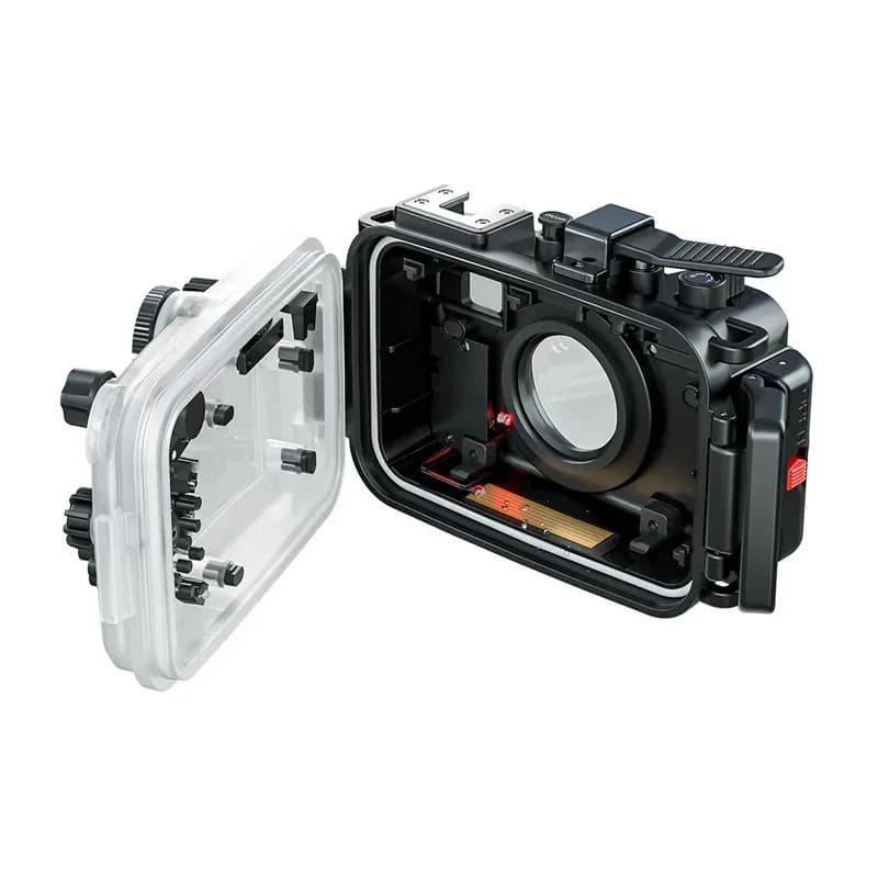 TG7 Camera Waterproof Case Housing Case for Action Camera Underwater 60m/195ft Diving Protective Case