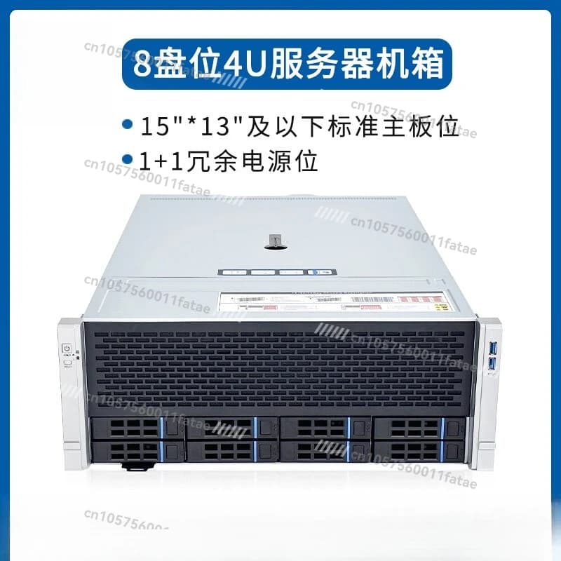 8 dischi 4U rack multi-disco AI potenza di calcolo intelligenza artificiale archiviazione audio e video server 4GPU chassis NAS ALEO